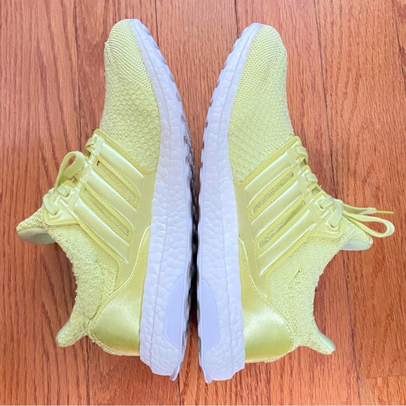 Adidas ultraboost dna pulse yellow green knit athletic shoes - Picture 5 of 10